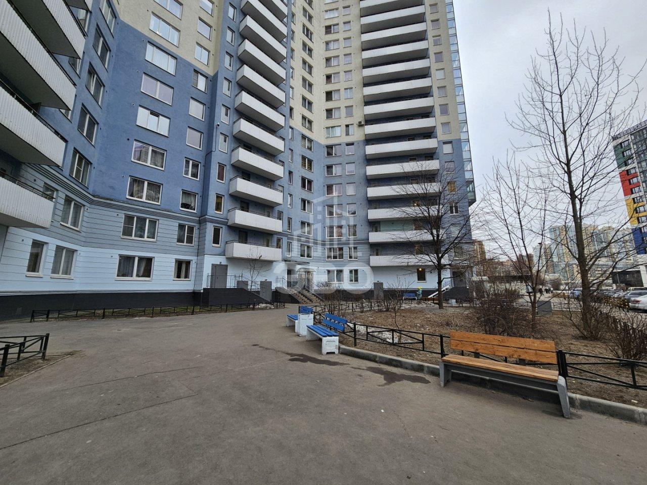 двухкомнатная квартира в Санкт-Петербурге по адресу: Оптиков ул., 34, к 2