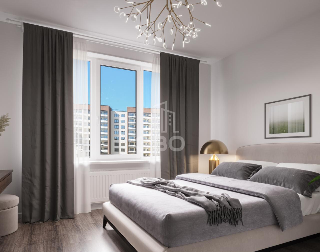 двухкомнатная квартира в Санкт-Петербурге по адресу: Пулковское ш., 99, к 6