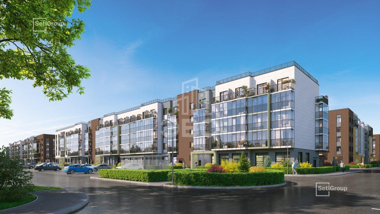 двухкомнатная квартира в Санкт-Петербурге по адресу: Пулковское ш., 99, к 6