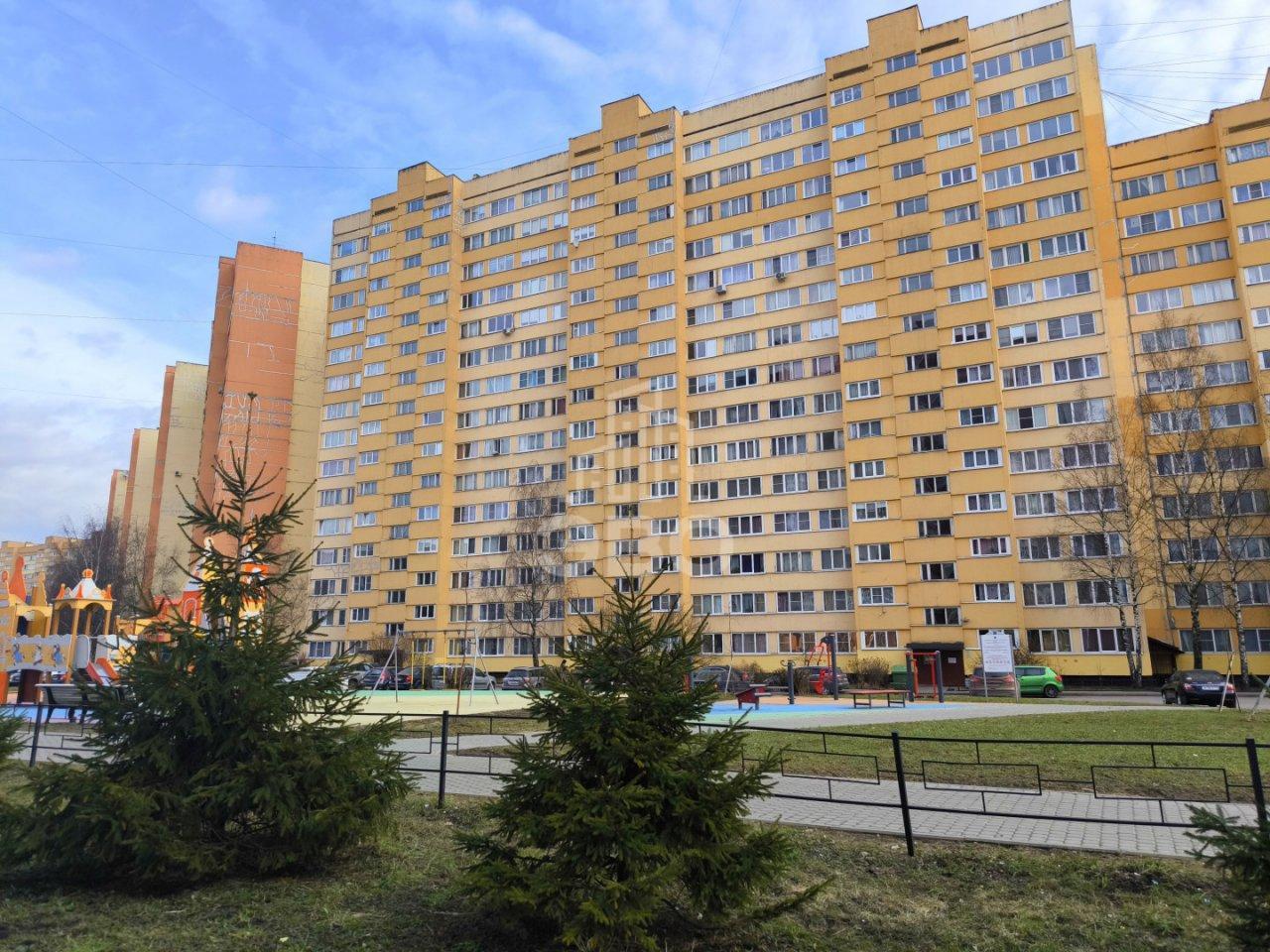 двухкомнатная квартира в Санкт-Петербурге по адресу: Доблести ул., 26, к 2