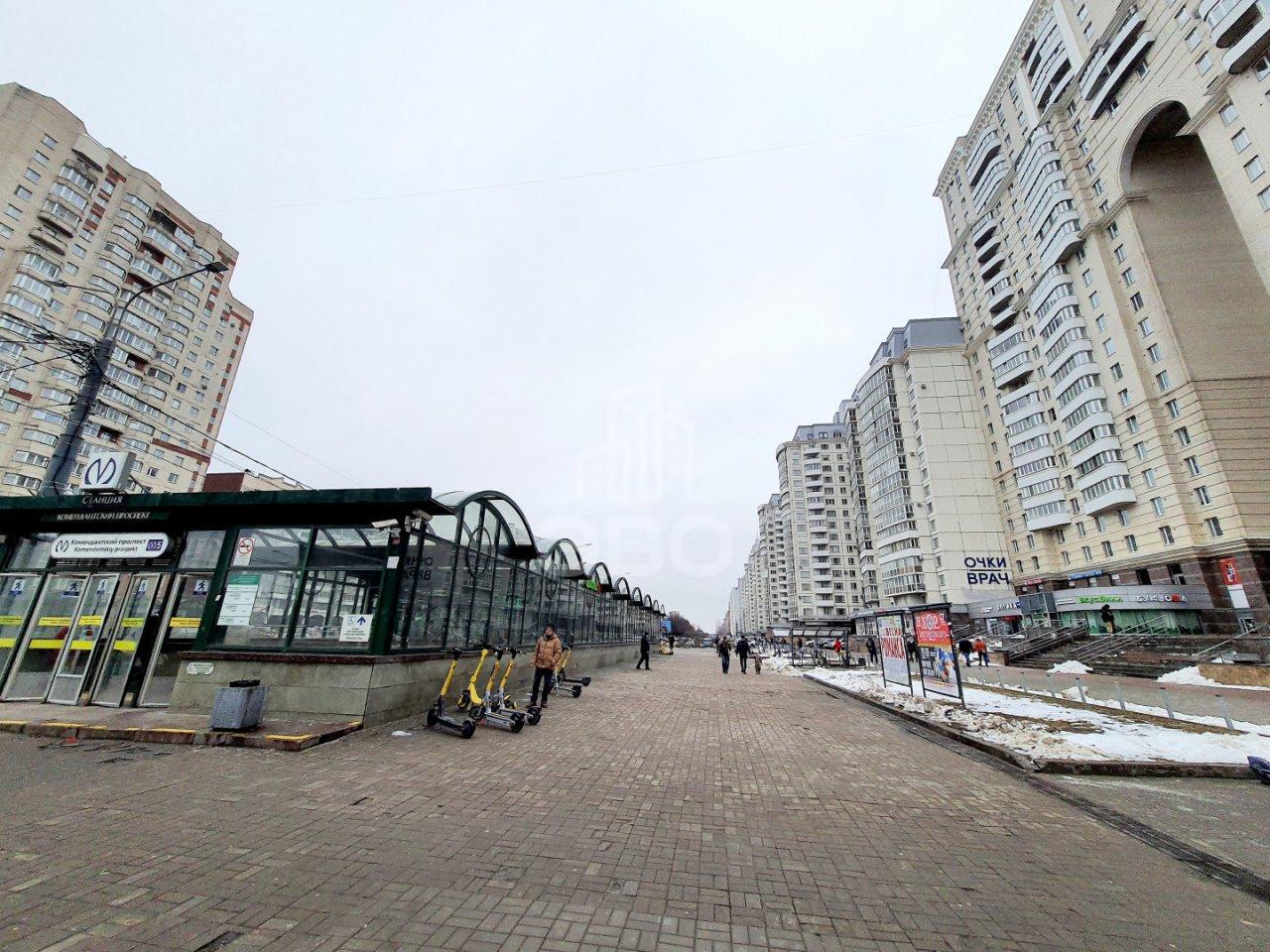 однокомнатная квартира в Санкт-Петербурге по адресу: Комендантский проспект, 17, к 1, литера А