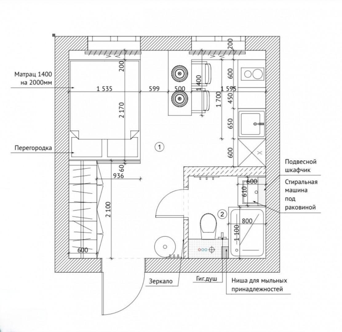 студия в Санкт-Петербурге по адресу: Печатника Григорьева ул., 14