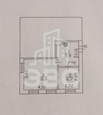 двухкомнатная квартира в Санкт-Петербурге по адресу: Металлистов ул., 47