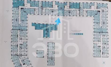 двухкомнатная квартира в Санкт-Петербурге по адресу: Западный проезд, 13, к 1