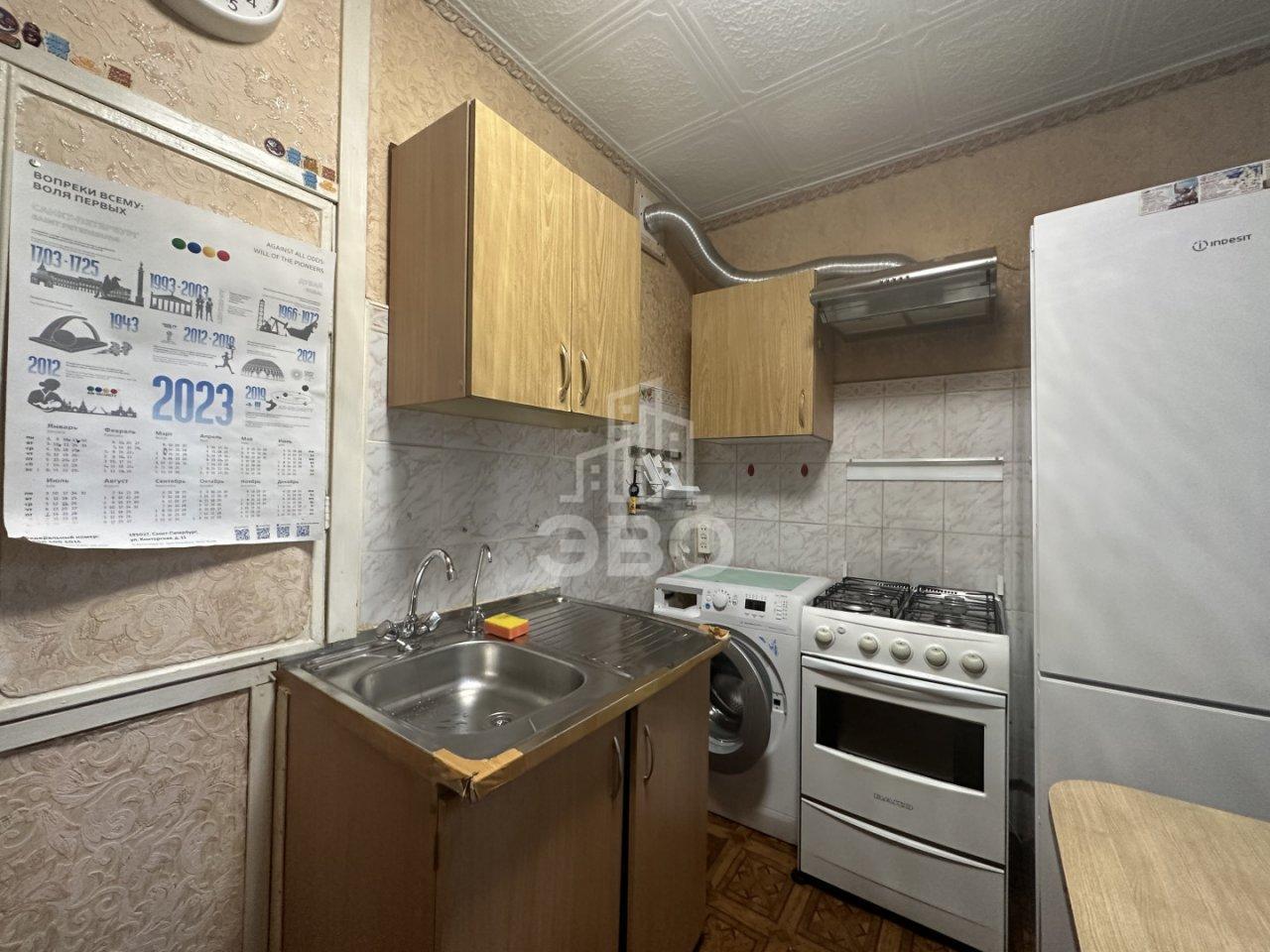 двухкомнатная квартира в Санкт-Петербурге по адресу: Антонова-Овсеенко ул., 11, к 2