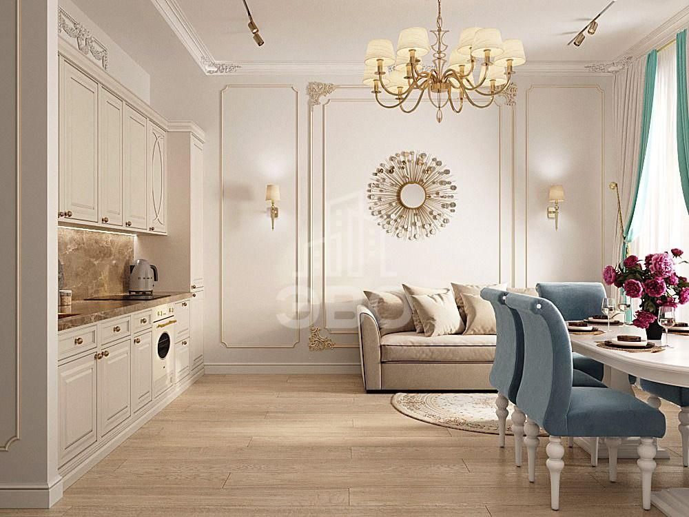 двухкомнатная квартира в Санкт-Петербурге по адресу: Синопская наб., 32/35