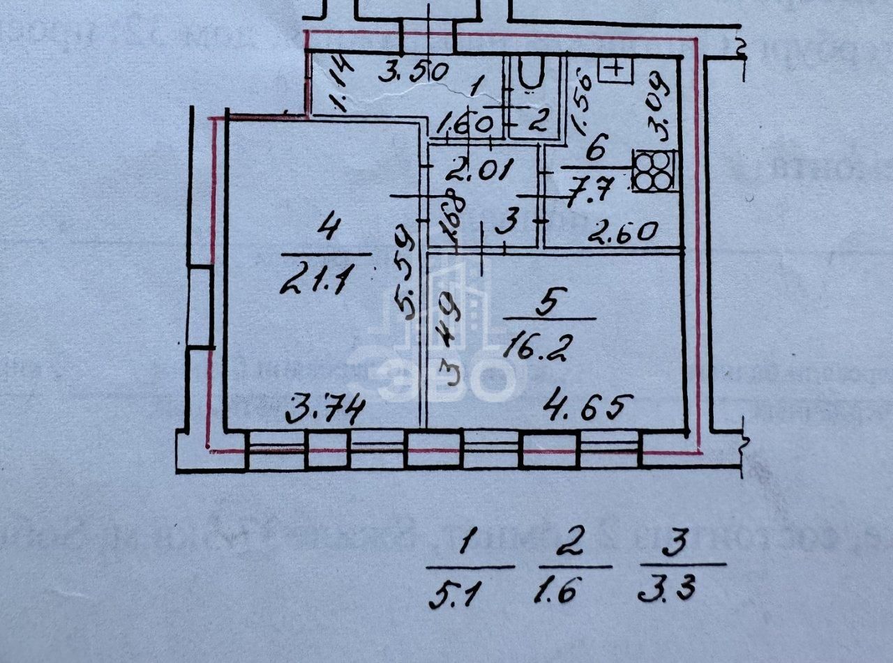 двухкомнатная квартира в Санкт-Петербурге по адресу: Синопская наб., 32/35