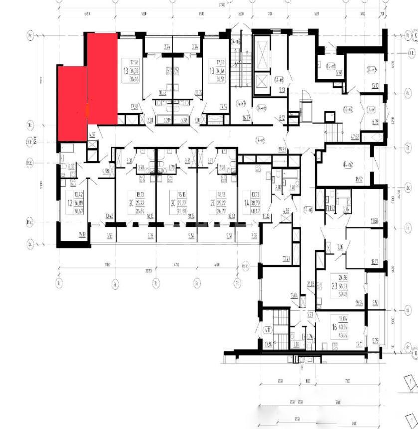 однокомнатная квартира в Санкт-Петербурге по адресу: Энгельса проспект