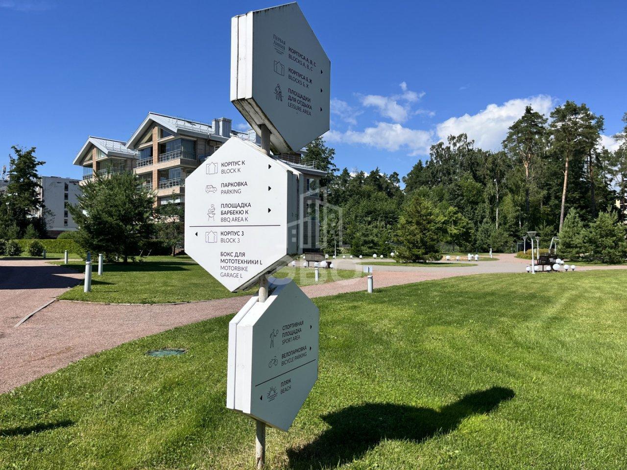 двухкомнатная квартира в Санкт-Петербурге по адресу: Приморское ш., 502