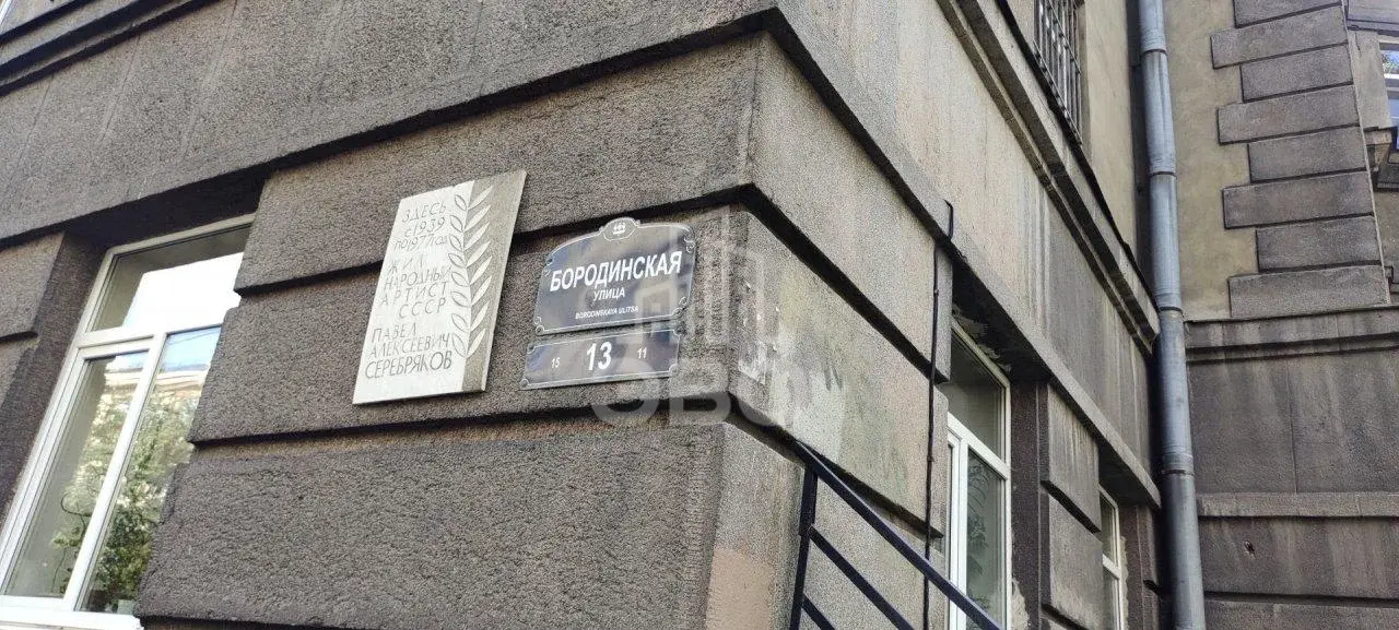 трехкомнатная квартира в Санкт-Петербурге по адресу: Бородинская ул., 13, литера А