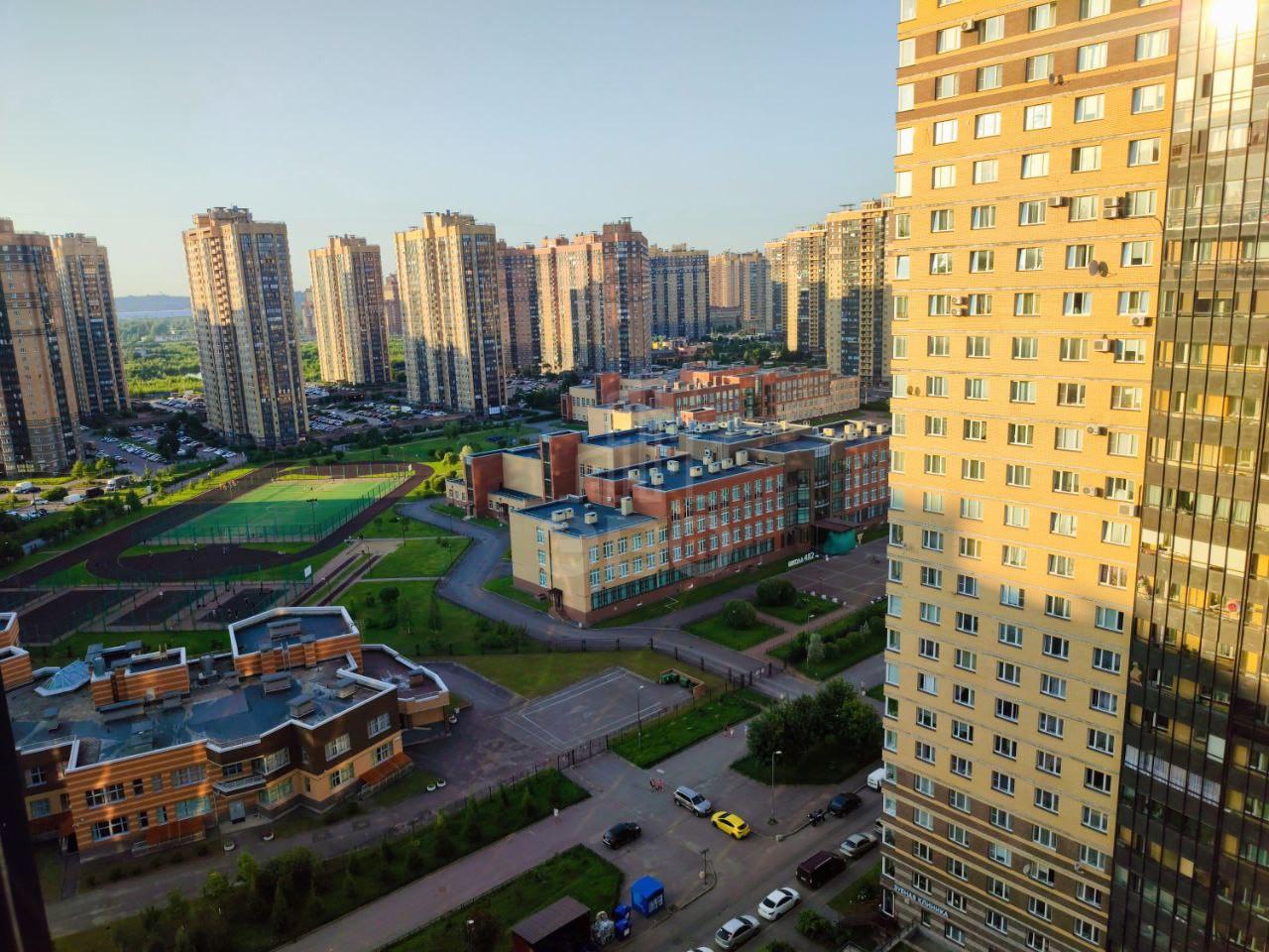 однокомнатная квартира в Санкт-Петербурге по адресу: Фёдора Абрамова ул., 4, строение 1