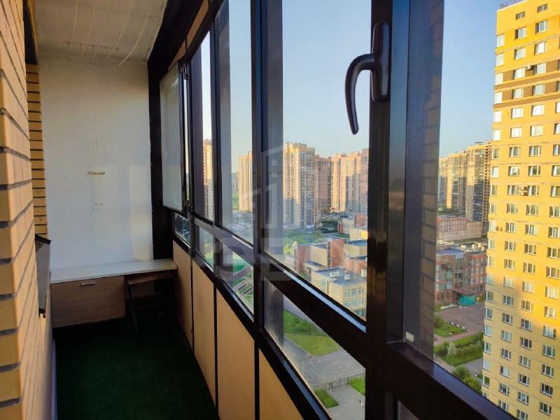 однокомнатная квартира в Санкт-Петербурге по адресу: Фёдора Абрамова ул., 4, строение 1