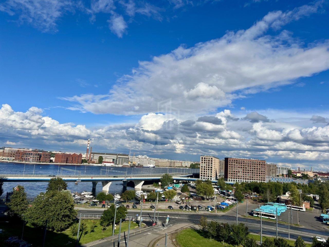 двухкомнатная квартира в Санкт-Петербурге по адресу: Кораблестроителей ул., 46, к 1