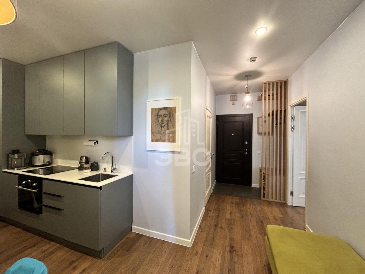 однокомнатная квартира в Санкт-Петербурге по адресу: Савушкина ул., 104, строение 1