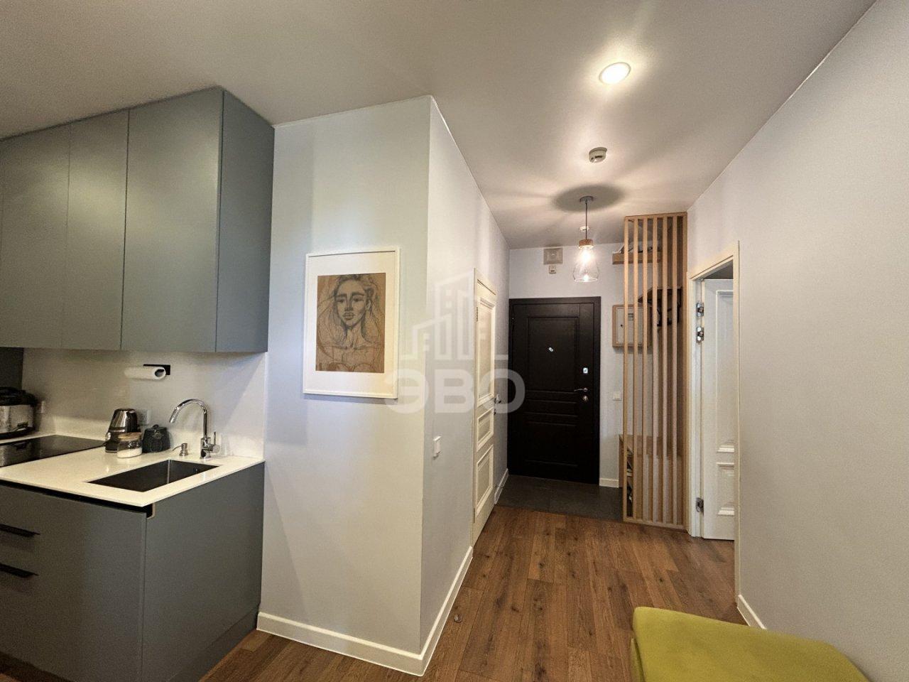 однокомнатная квартира в Санкт-Петербурге по адресу: Савушкина ул., 104, строение 1