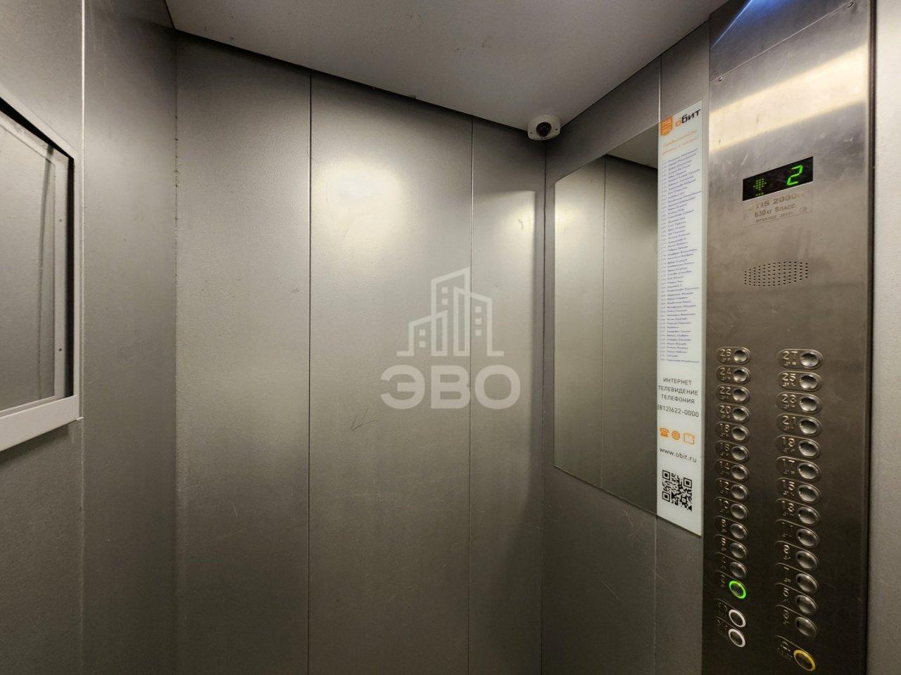 однокомнатная квартира в Санкт-Петербурге по адресу: Заречная ул., 35, к 1, литера А