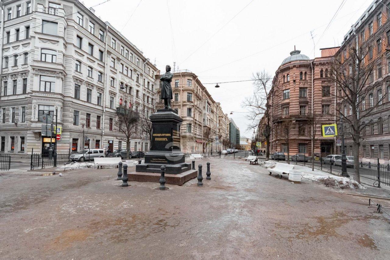двухкомнатная квартира в Санкт-Петербурге по адресу: Пушкинская ул., 18