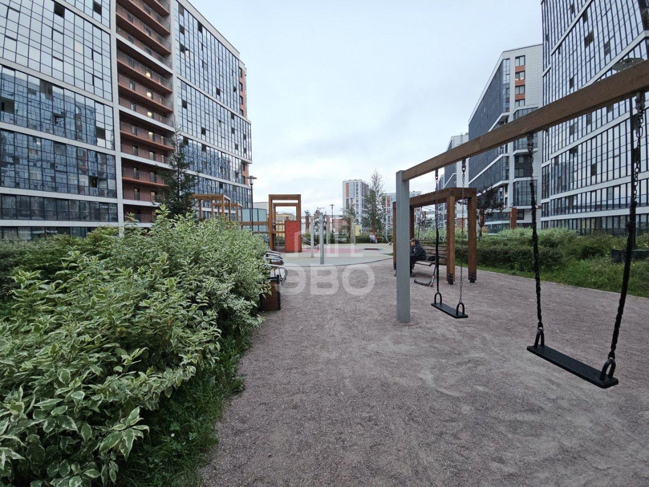 однокомнатная квартира в Санкт-Петербурге по адресу: Железнодорожный проспект, 14, к 1, строение 1