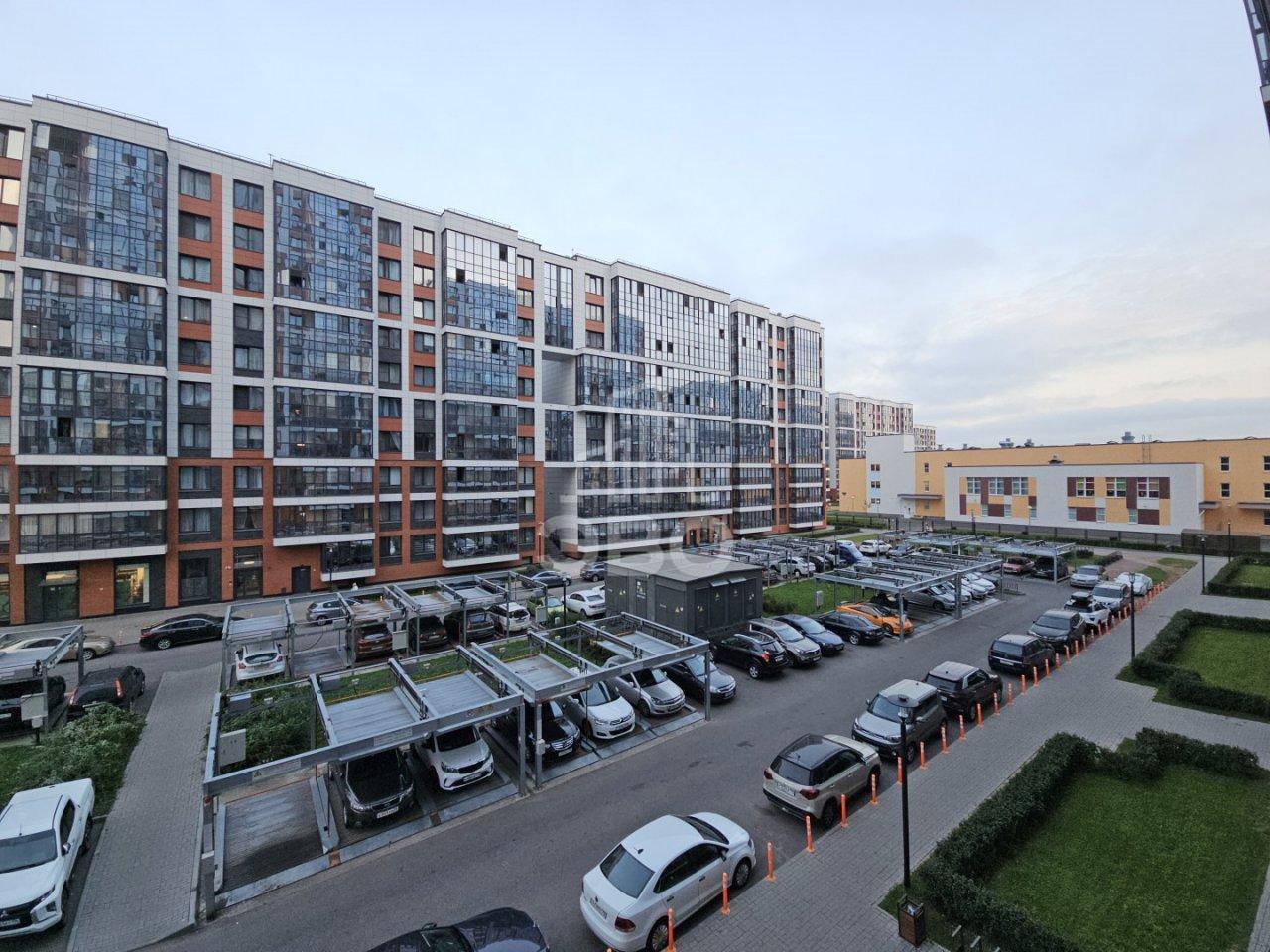 однокомнатная квартира в Санкт-Петербурге по адресу: Железнодорожный проспект, 14, к 1, строение 1