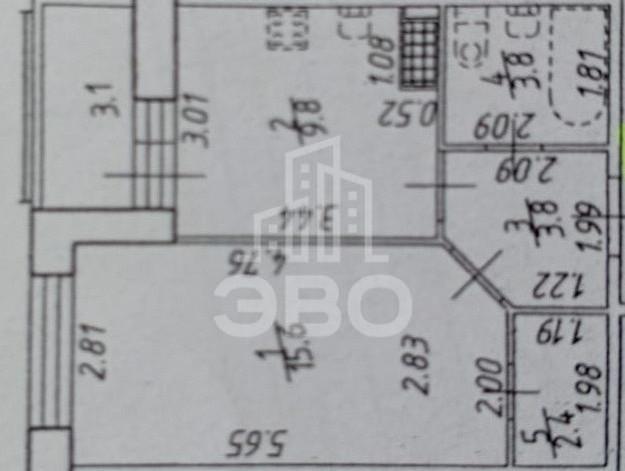 однокомнатная квартира в Санкт-Петербурге по адресу: Итальянский пер., 4