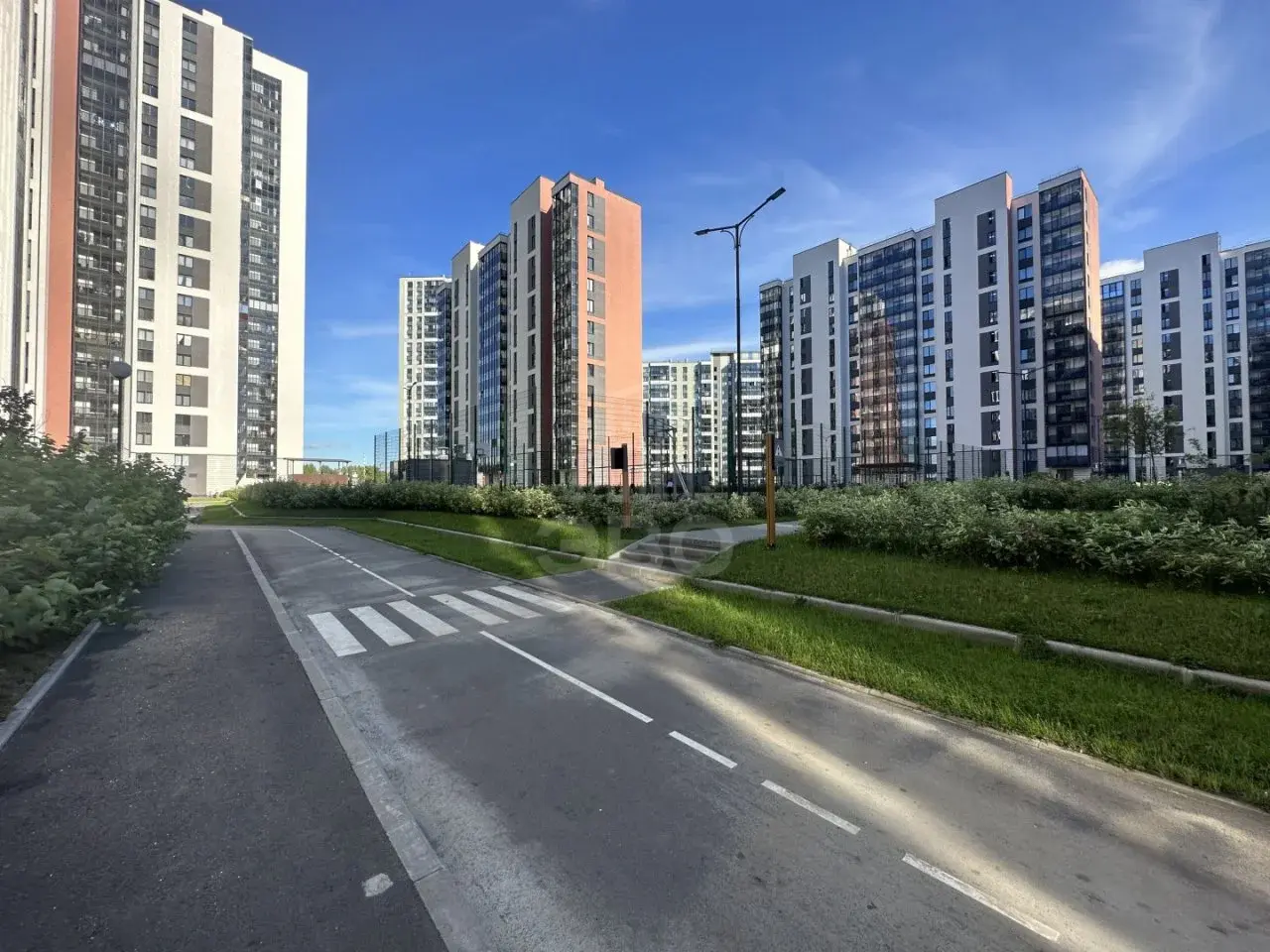 двухкомнатная квартира в Санкт-Петербурге по адресу: Арцеуловская аллея, 15, строение 1