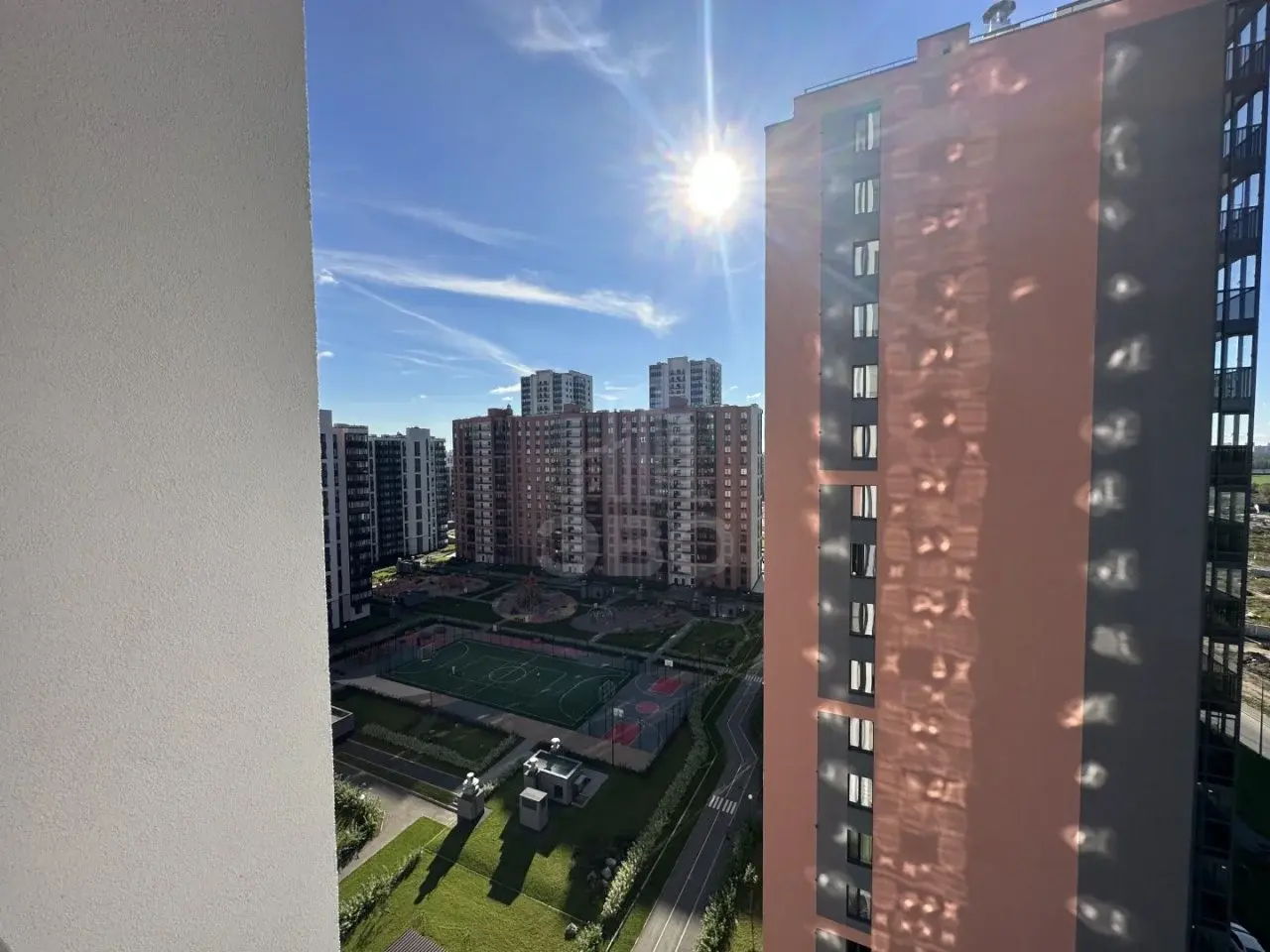 двухкомнатная квартира в Санкт-Петербурге по адресу: Арцеуловская аллея, 15, строение 1