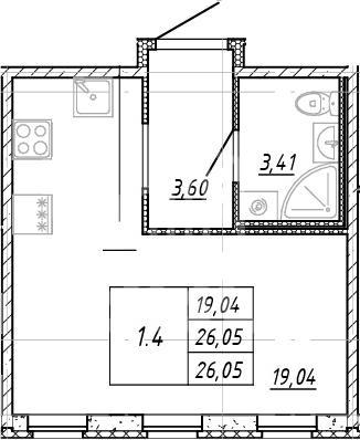 студия в Санкт-Петербурге по адресу: Шоссе в Лаврики ул., 51