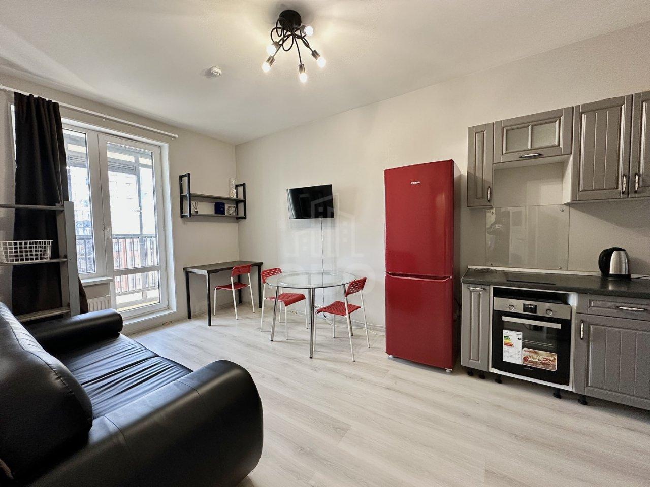 однокомнатная квартира в Санкт-Петербурге по адресу: Железнодорожный проспект, 14, к 1