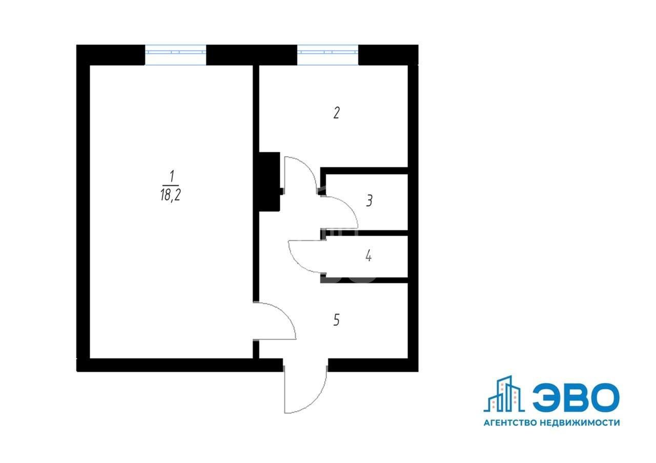 однокомнатная квартира в Санкт-Петербурге по адресу: Верхняя ул., 10