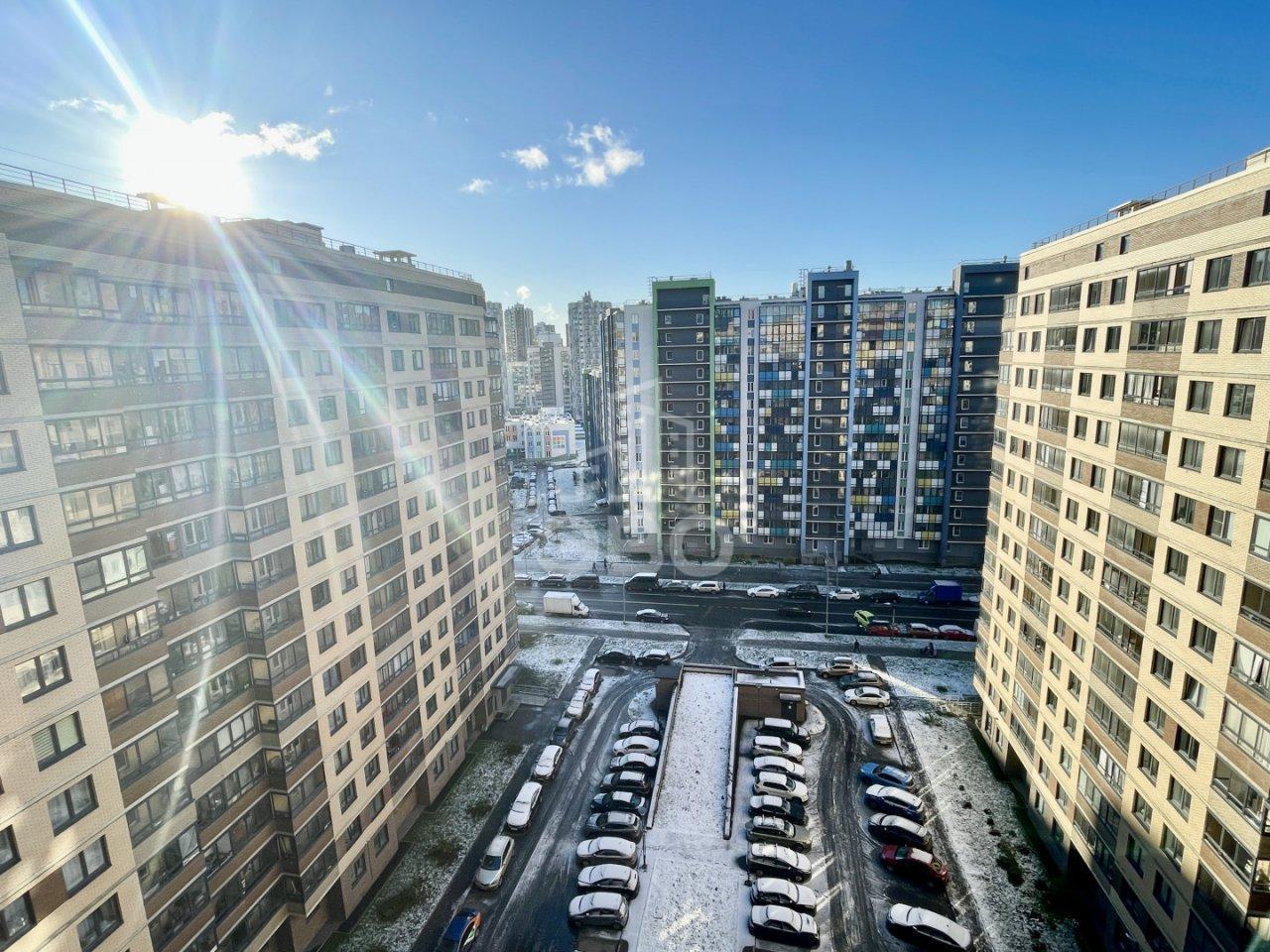 двухкомнатная квартира в Санкт-Петербурге по адресу: Пражская ул., 12