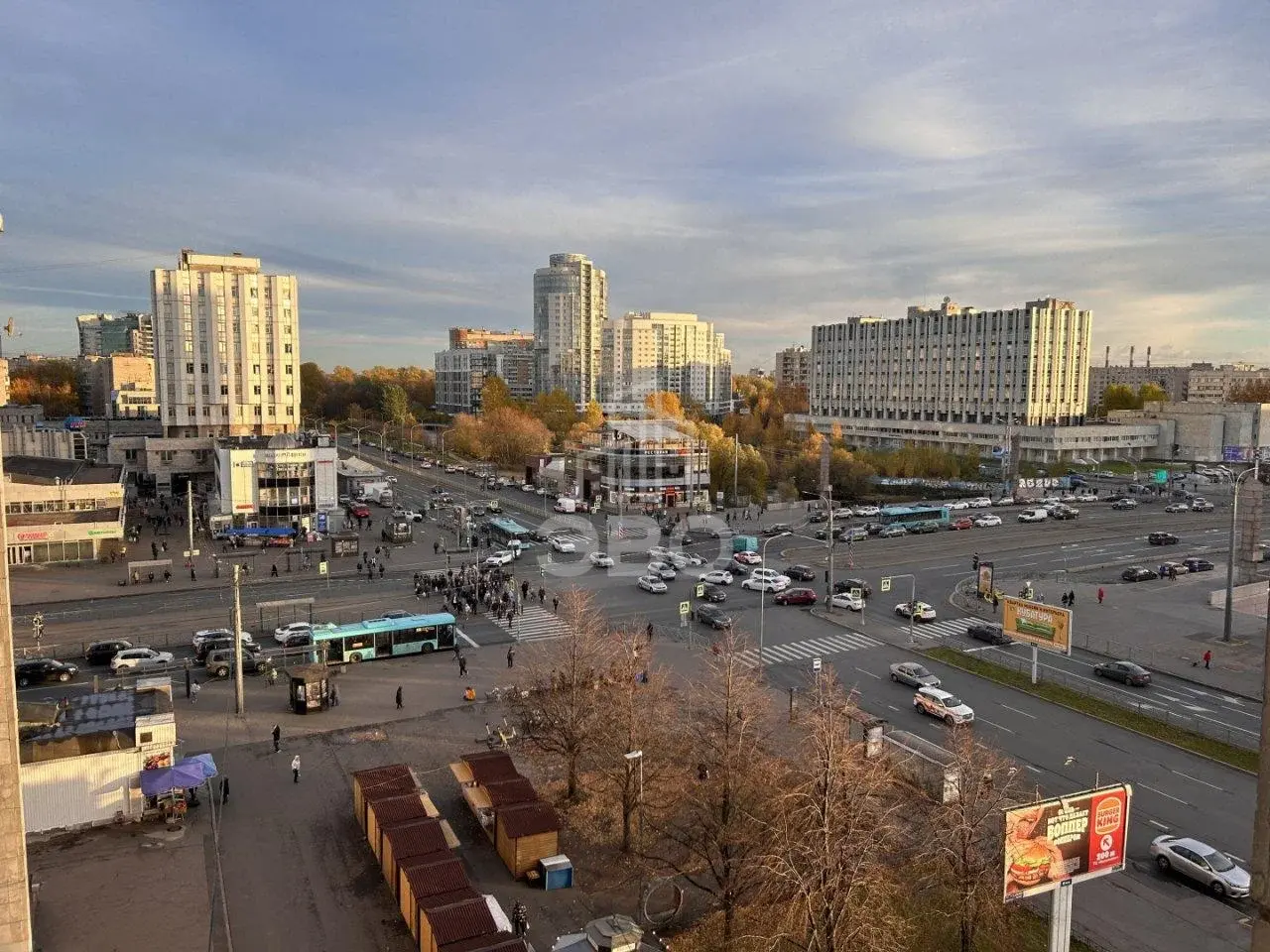 однокомнатная квартира в Санкт-Петербурге по адресу: Новосмоленская наб., 1, литера Б
