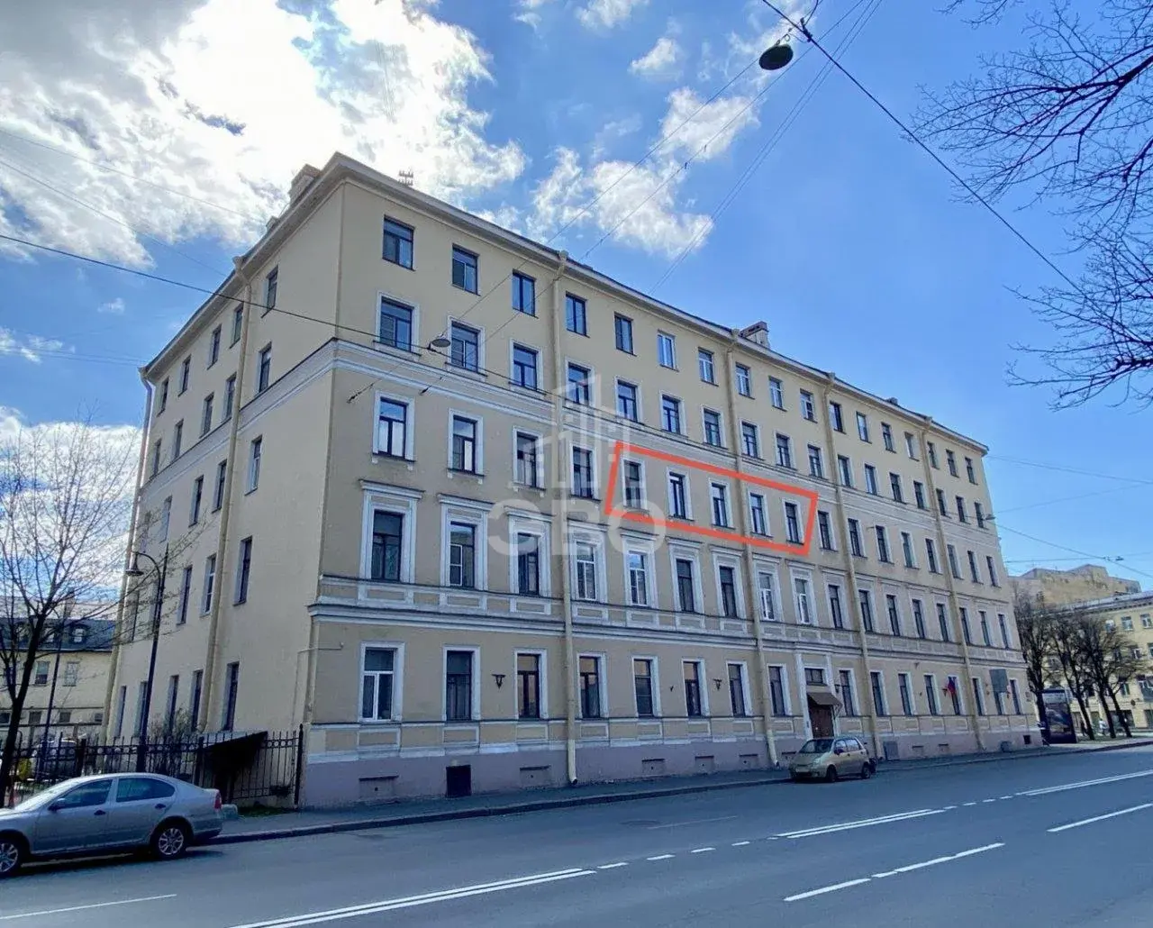 многокомнатная квартира в Санкт-Петербурге по адресу: Рижский проспект, 52, литера А
