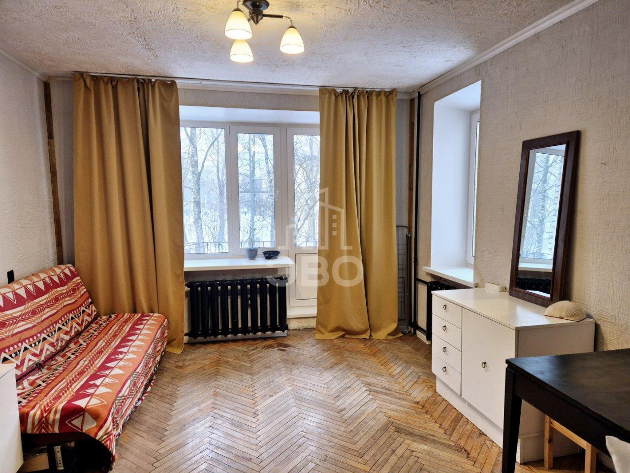 двухкомнатная квартира в Санкт-Петербурге по адресу: Карпинского ул., 14