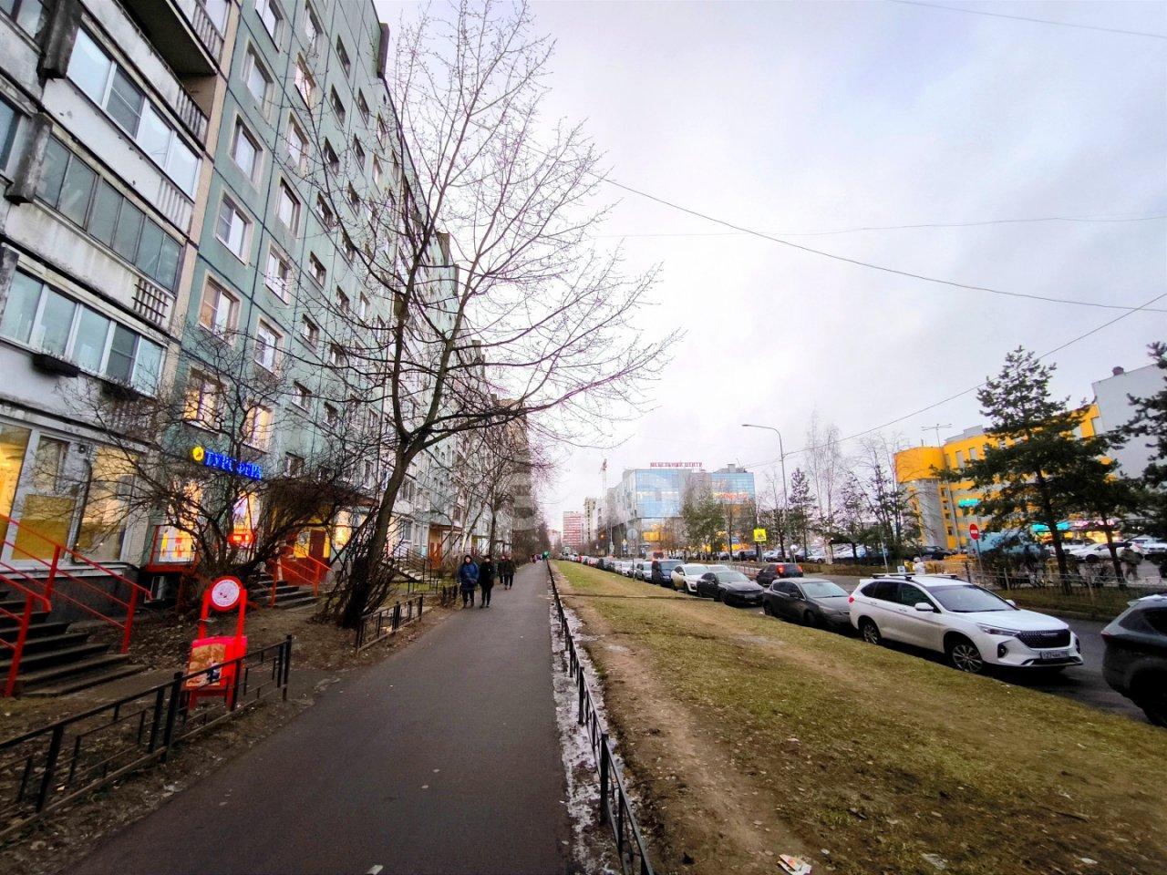 двухкомнатная квартира в Санкт-Петербурге по адресу: Шостаковича ул., 5, к 1, литера А