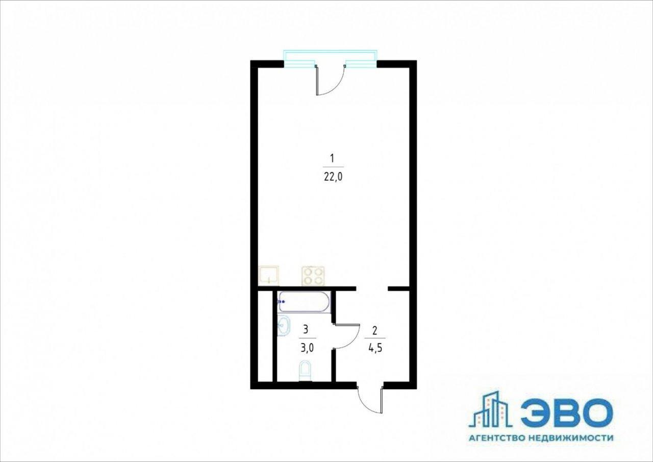 студия в Санкт-Петербурге по адресу: Макарова наб., 58, строение 1