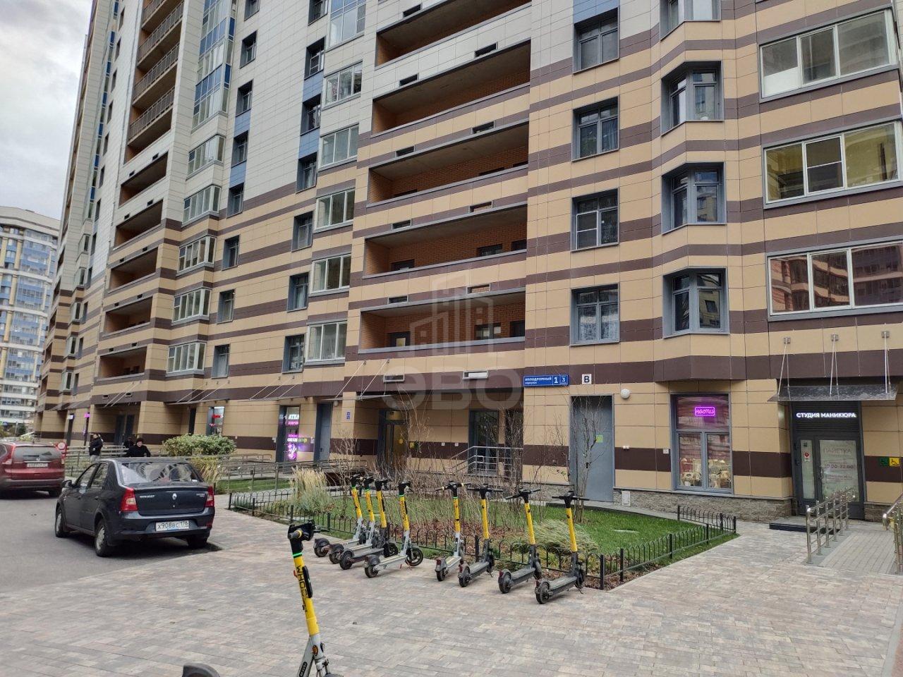 однокомнатная квартира в Санкт-Петербурге по адресу: Ипподромный пер., 1, к 3, строение 1