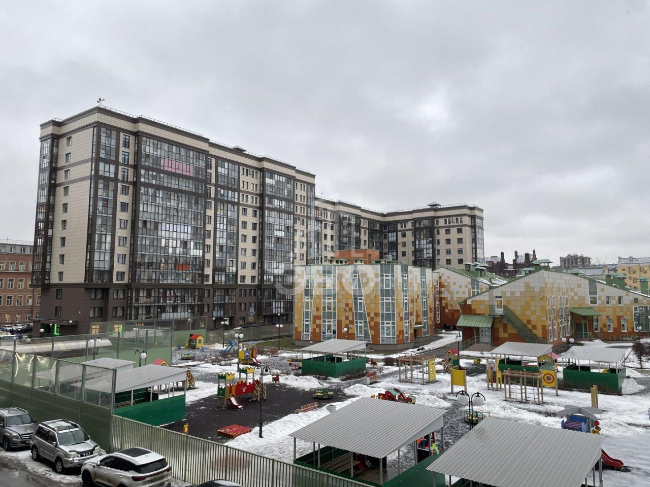 двухкомнатная квартира в Санкт-Петербурге по адресу: Заставская ул., 46, к 1