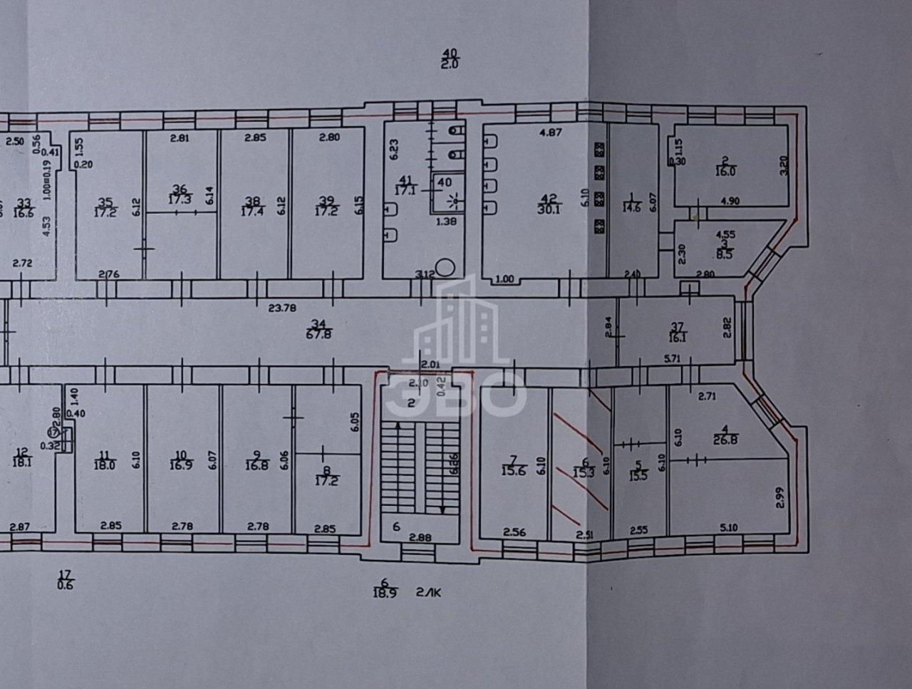 комната в Санкт-Петербурге по адресу: Нарвский проспект, 9, к 3