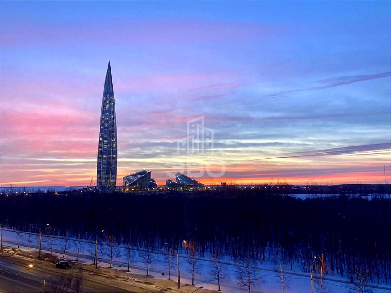 двухкомнатная квартира в Санкт-Петербурге по адресу: Шуваловский проспект, 90, к 1