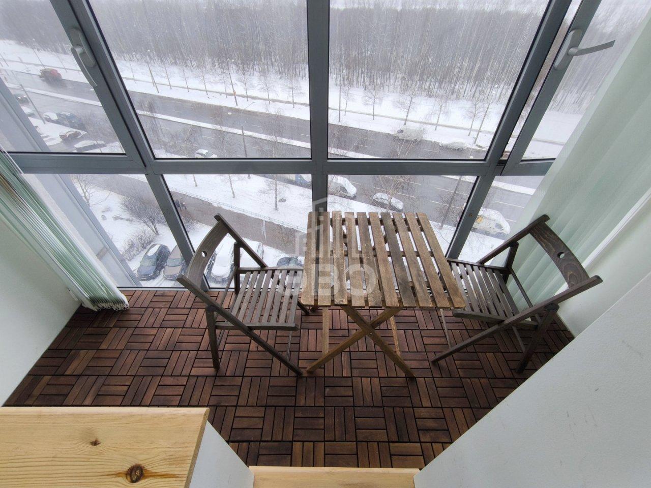 двухкомнатная квартира в Санкт-Петербурге по адресу: Шуваловский проспект, 90, к 1