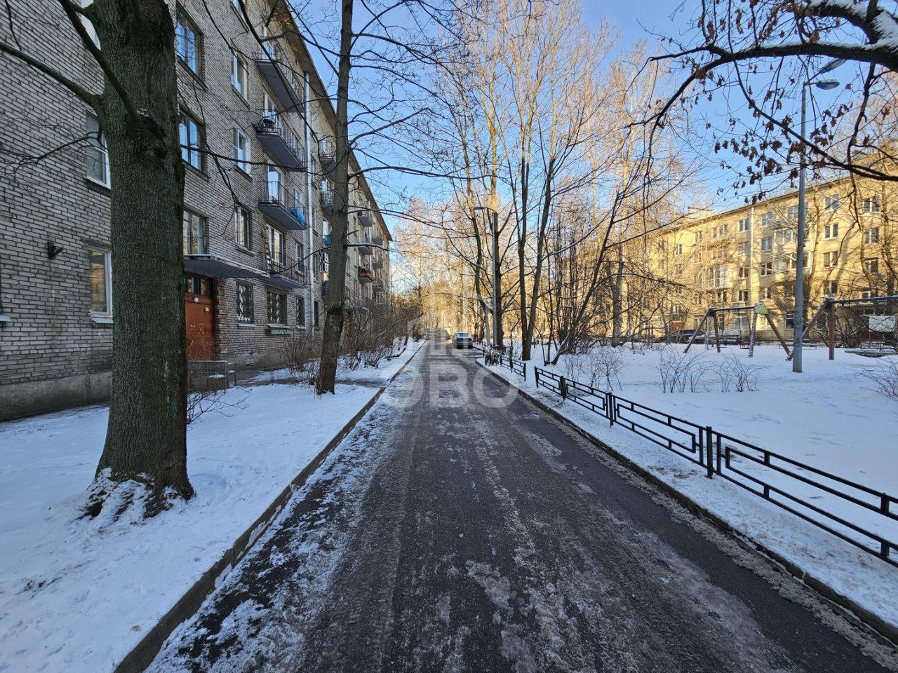 двухкомнатная квартира в Санкт-Петербурге по адресу: Малый В.О. проспект, 67, к 2