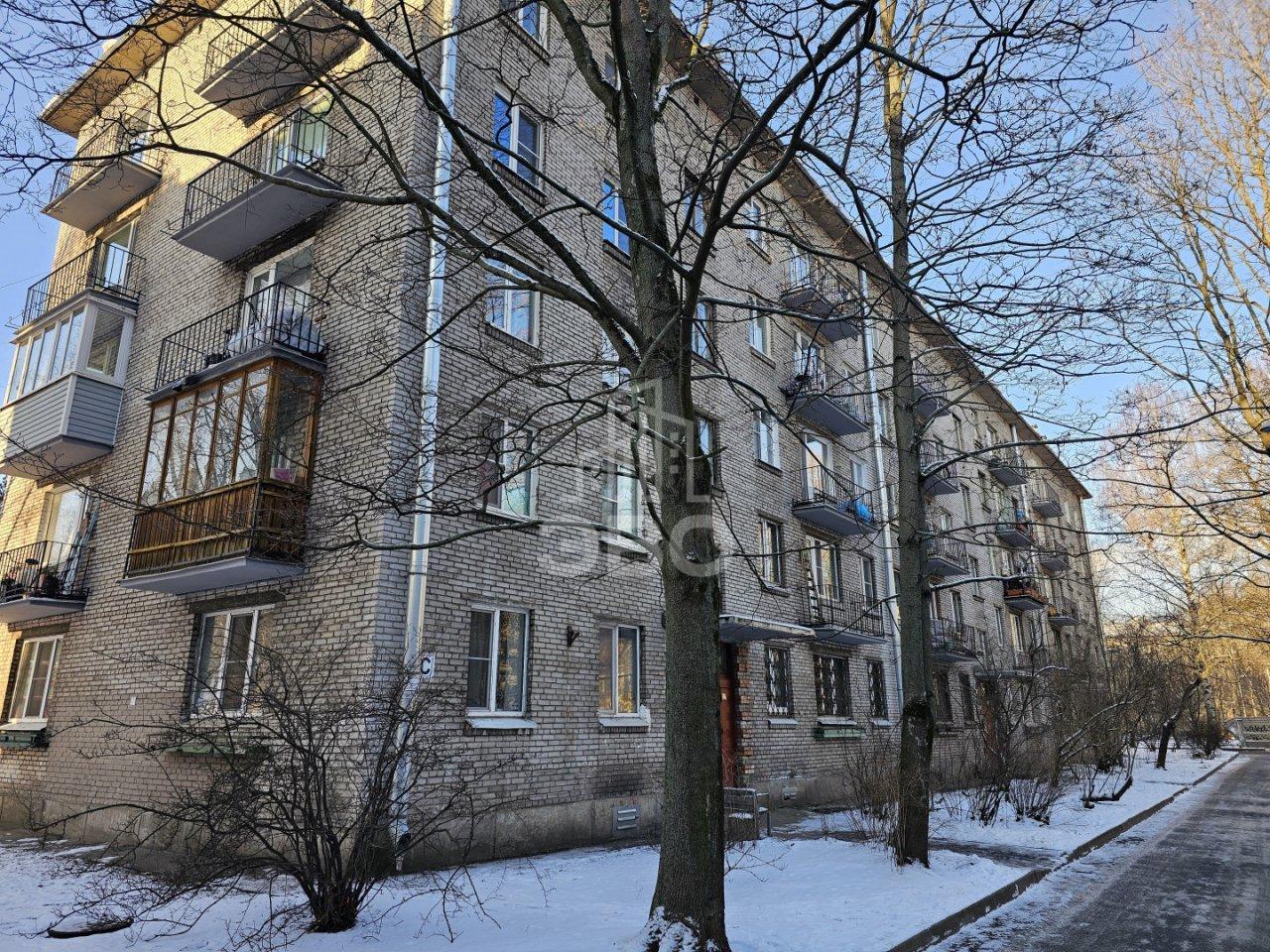 двухкомнатная квартира в Санкт-Петербурге по адресу: Малый В.О. проспект, 67, к 2