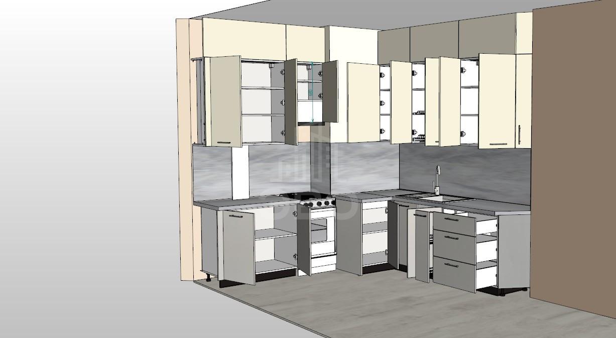 трехкомнатная квартира в Санкт-Петербурге по адресу: Панфилова ул., 26