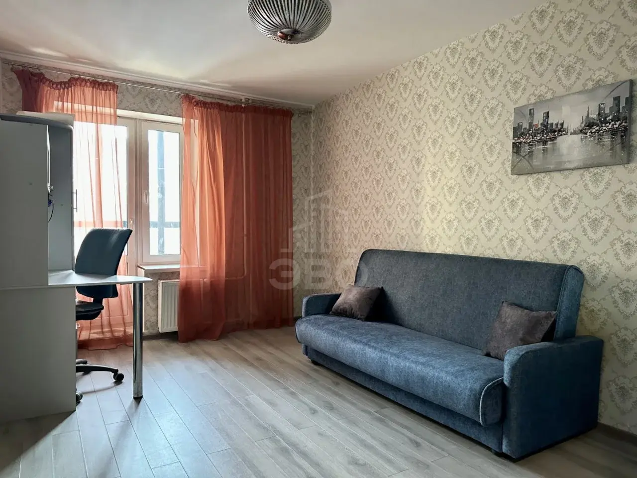 однокомнатная квартира в Санкт-Петербурге по адресу: Фёдора Абрамова ул., 21, к 1