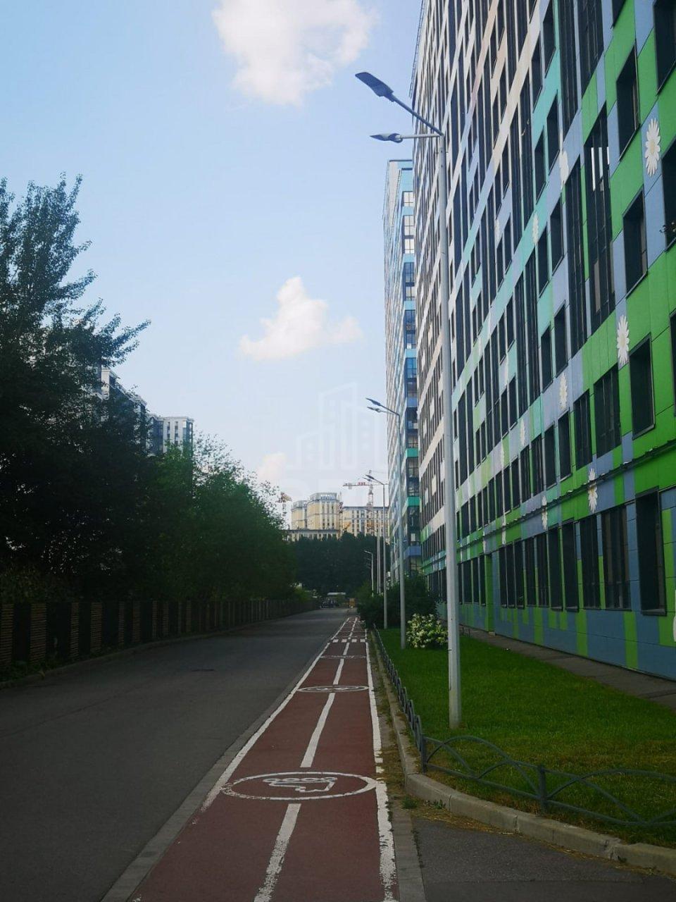 однокомнатная квартира в Санкт-Петербурге по адресу: Крыленко ул., 1, к 1, строение 2