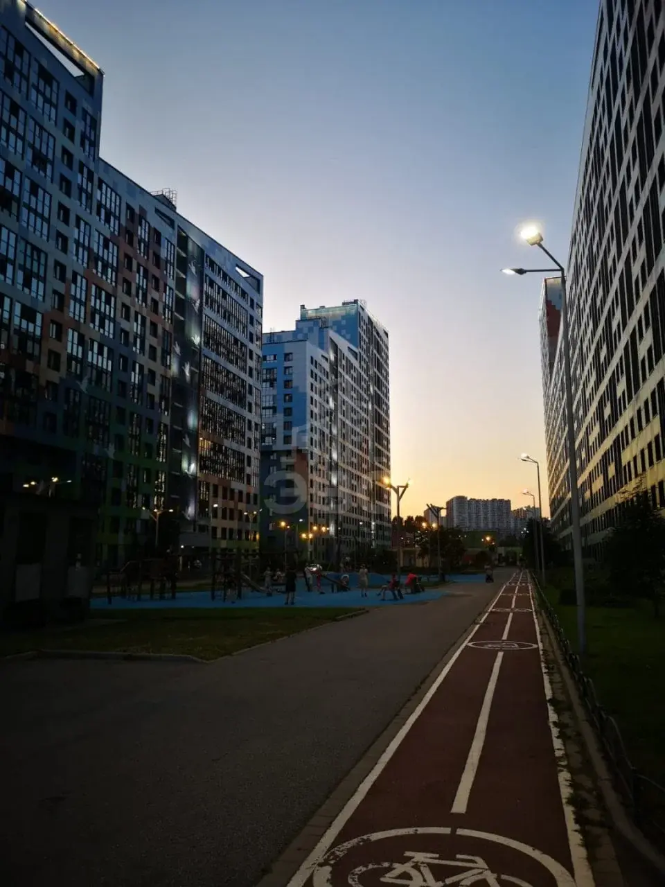 однокомнатная квартира в Санкт-Петербурге по адресу: Крыленко ул., 1, к 1, строение 2