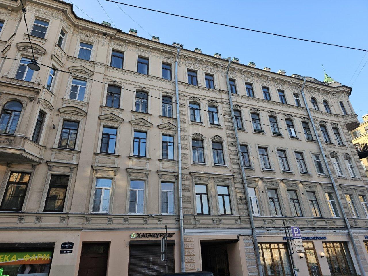 комната в Санкт-Петербурге по адресу: 9-я Советская ул., 11-13, литера А