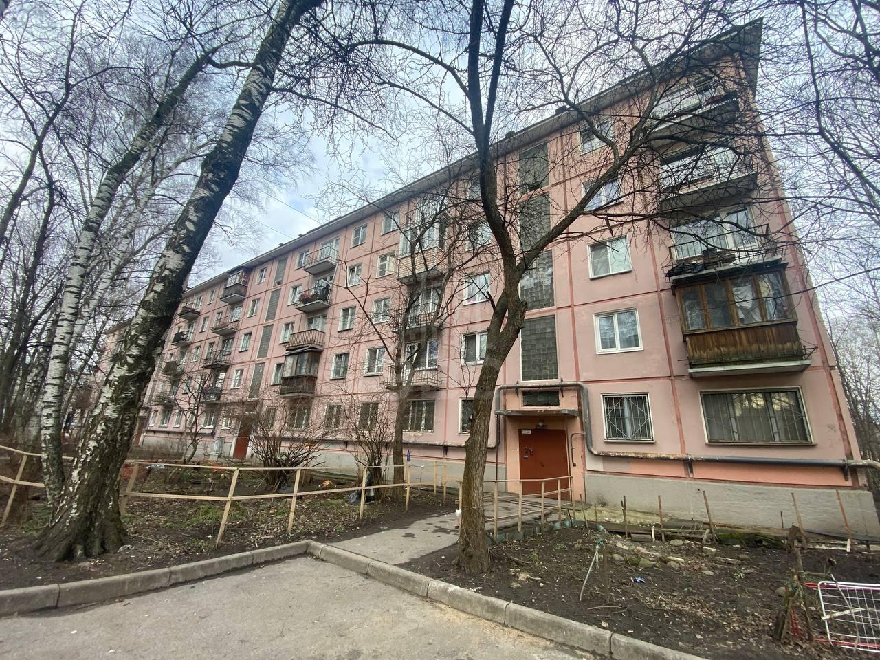 двухкомнатная квартира в Санкт-Петербурге по адресу: Новочеркасский проспект, 54, к 3