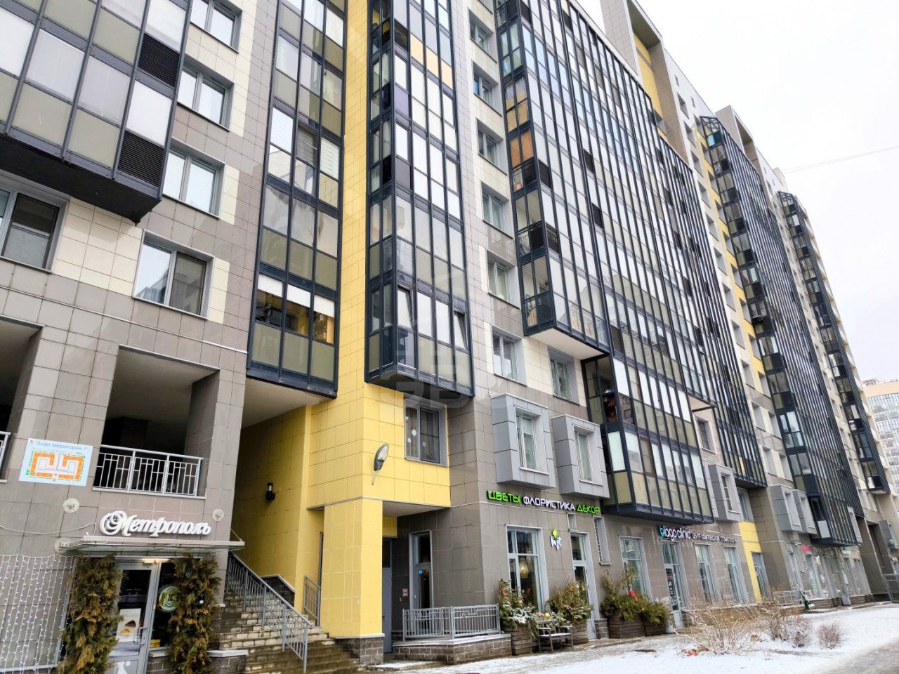 однокомнатная квартира в Санкт-Петербурге по адресу: Адмирала Коновалова ул., 2-4