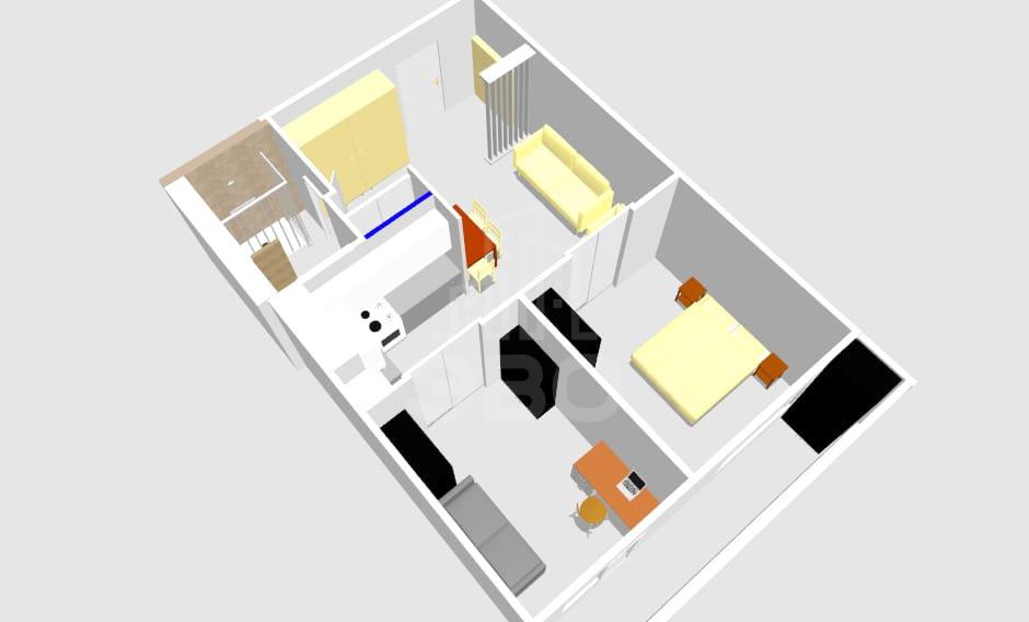 двухкомнатная квартира в Санкт-Петербурге по адресу: Черняховского ул., 25